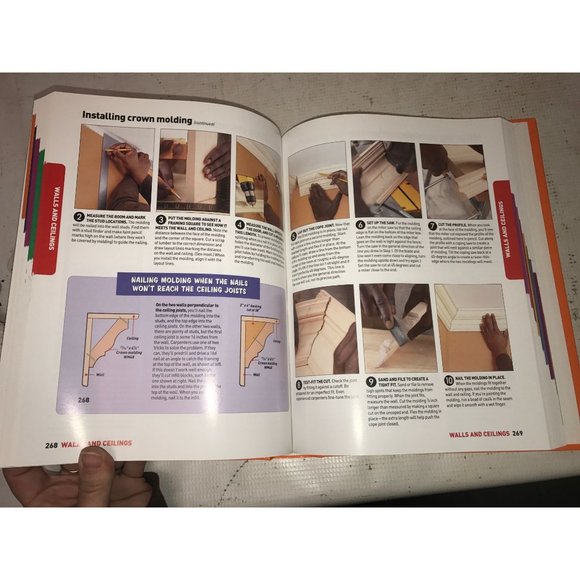 Home Improvement 1-2-3 Expert Advice from The Home Depot Hardcover book - Picture 9 of 12